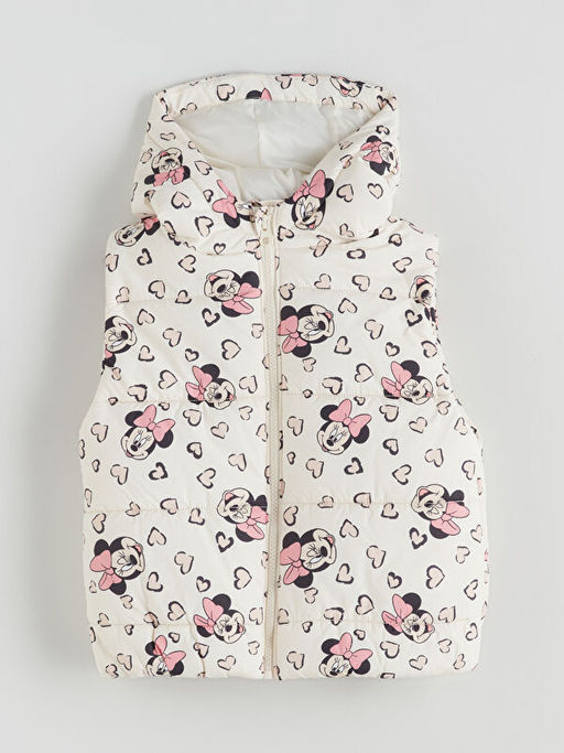 Minnie Mouse Bask?l? K?z ?ocuk ?i?me Yelek