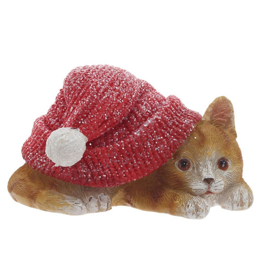 Фигурка декоративная "Котенок", L10 W6,5 H5,5 см, 2в.