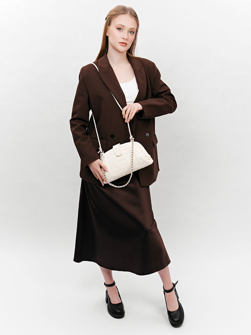 LACCOMA сумка PLB2269-молочный эко кожа  фото 3