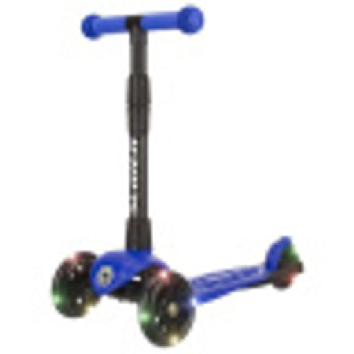 Самокат трехколесный Slider Stile, складной, колеса со светом