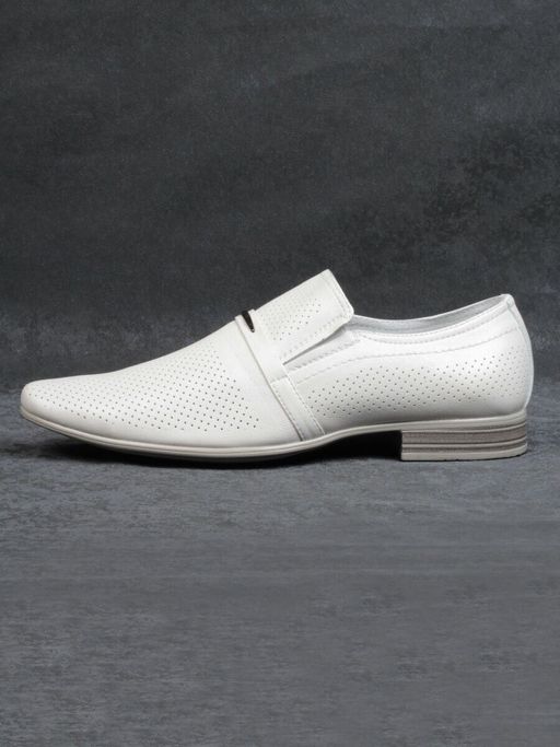 C202-1 WHITE Полуботинки мужские (натуральная кожа) - Фабричный китай фото 8