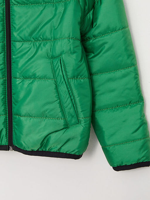 Kap??onlu Basic Erkek ?ocuk ?i?me Mont - Waikiki фото 3