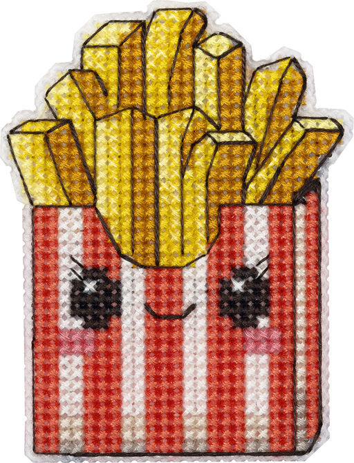 Klart набор для вышивания 8-555 Магниты. Вкусняшки 8.5 х 6 см