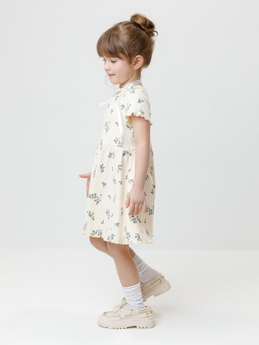 К 5793/айвори,голубика платье для дев