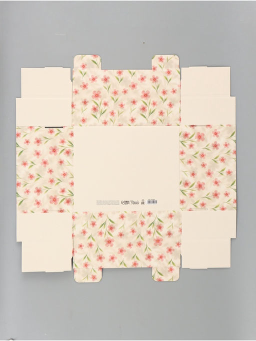 Коробка складная «Цветы», 31 х 25,5 х 16 см