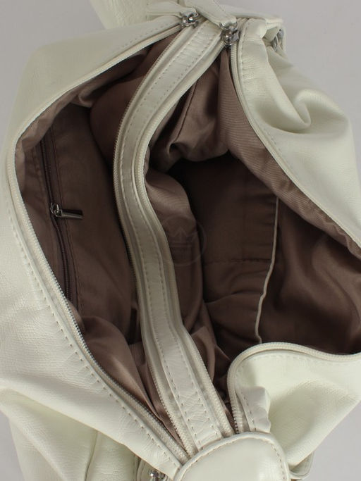 Сумка женская искусственная кожа Guecca-218 (рюкзак-change), 2отд, белый SALE 264060 - Adelia фото 7