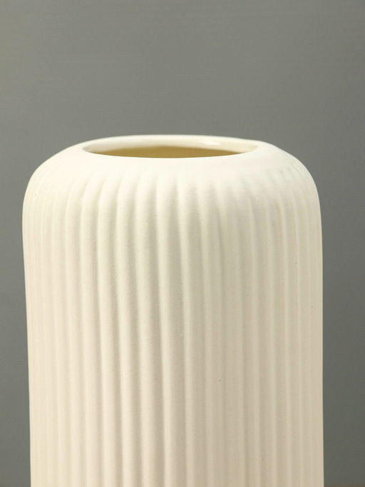 Ваза для цветов «Флоранс классик», 20×9.5×7 см, керамика, белая