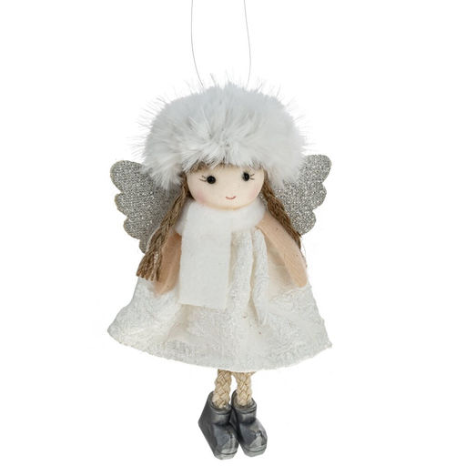 Изделие декоративное подвесное "Ангел", L9 W4 H14,5 см, 4в.