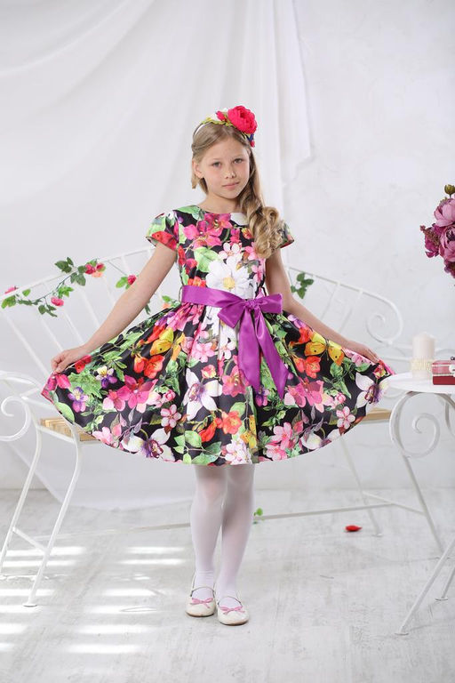 А 385 платье для девочки ЭЛЛИ - Etoelf фото 3