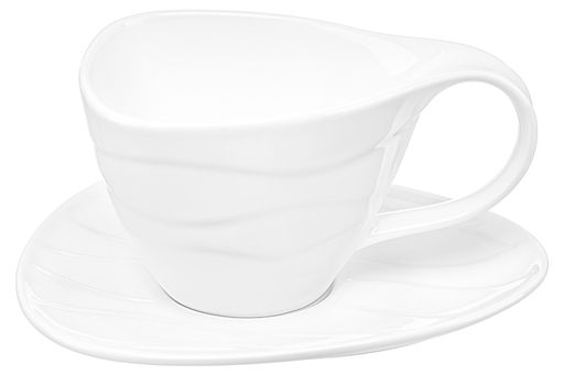 Чайн. пара 2 пр. 300 мл Айсберг волны белая - Elan gallery фото 5