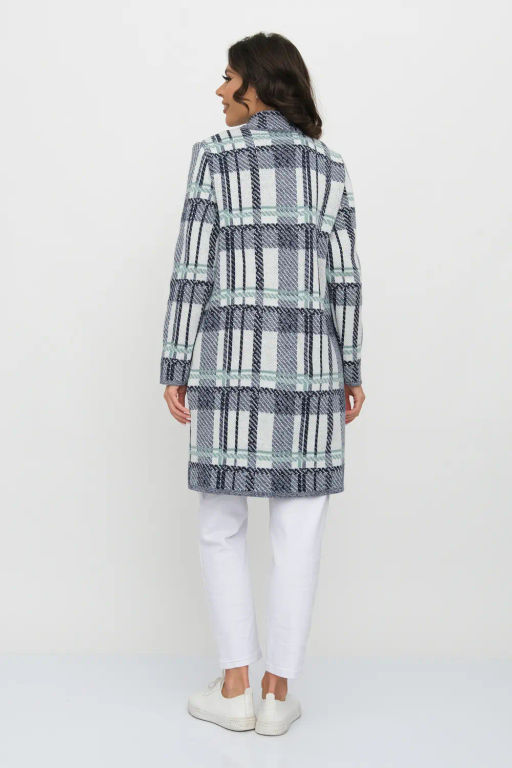 ЗЛАТА Кардиган В 1579/сине-мятный