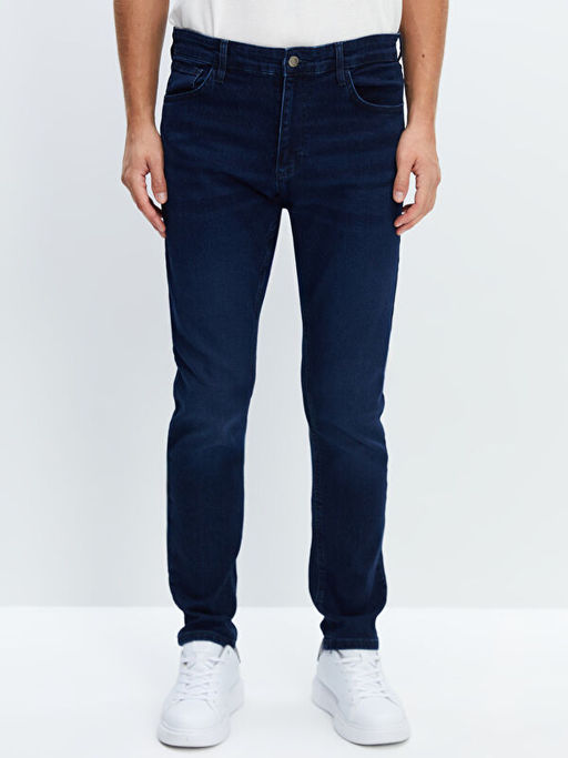 Slim Fit Erkek Jean Pantolon