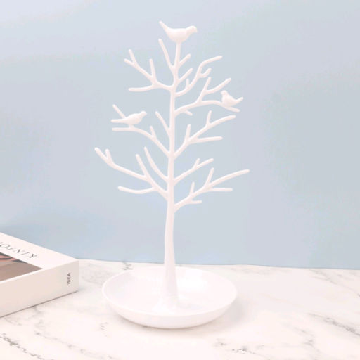 Подставка для украшений птички белая / JIN-10W /уп 100/ - Галеонтрейд фото 2