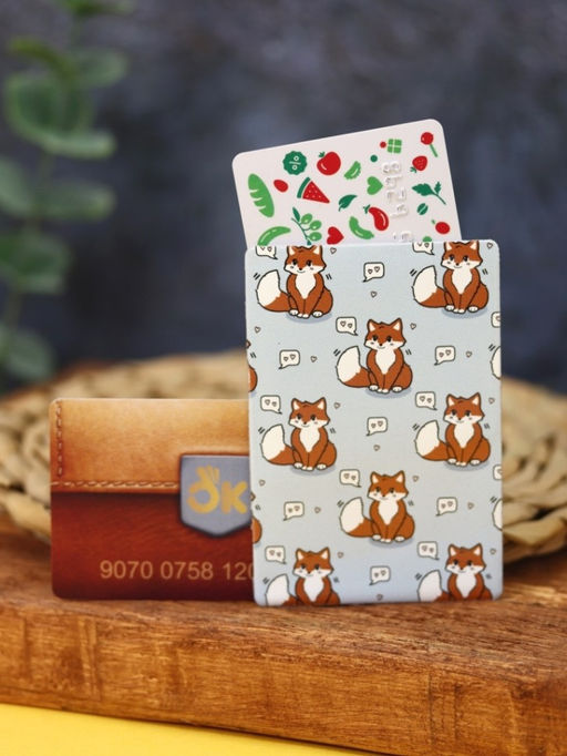 Держатель для карт Аниме Many fox love (6,5 х 9,5 см)
