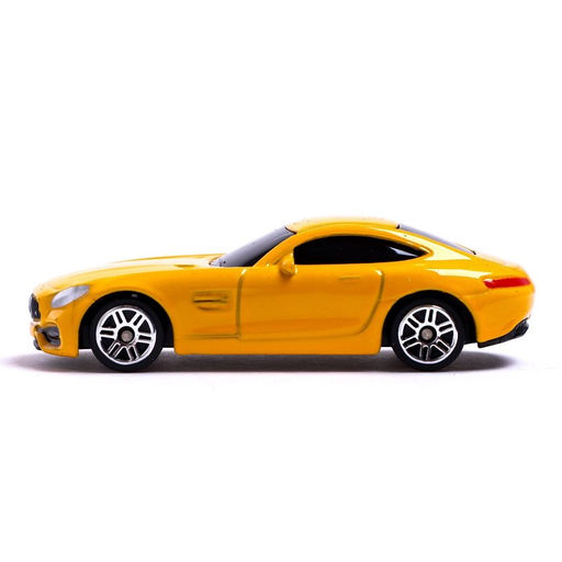 Машина металлическая MERCEDES-AMG GT S, 1:64, цвет жёлтый - АвтоГрад фото 2