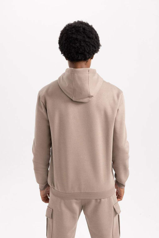 DeFactoFit Толстовка стандартного кроя с капюшоном и принтом фото 8