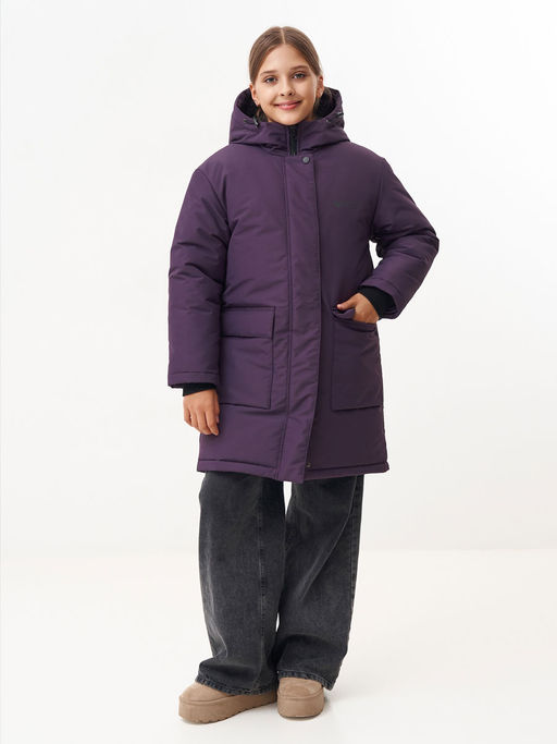 Куртка зимняя 25377-518 ежевичный