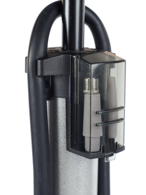 Насос напольный с электронным манометром COMIRON COMETA, стальной цилиндр, Presta-Schrader-Dunlop, 11 бар. /уп 10 - Галеонтрейд фото 8