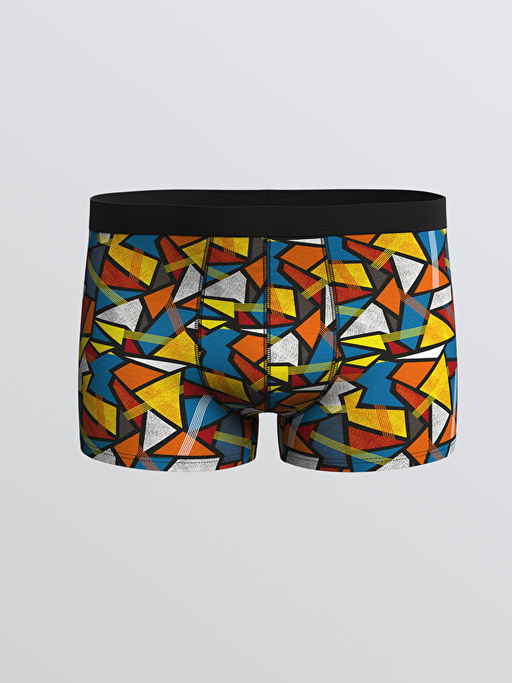 Standart Kal?p Pamuklu Esnek Erkek Boxer 3l?