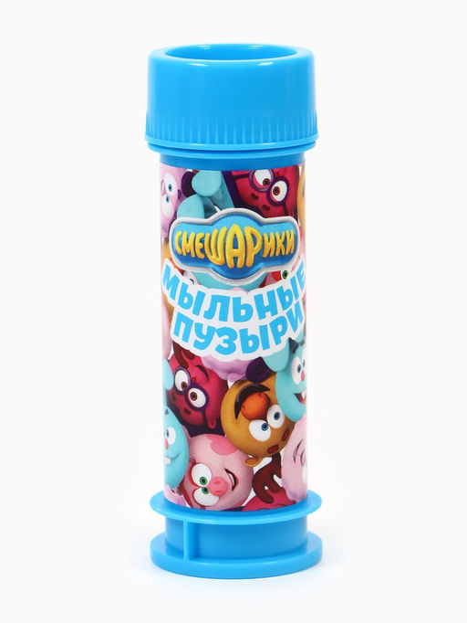 Набор мыльных пузырей 3 штуки, 45 мл, Смешарики