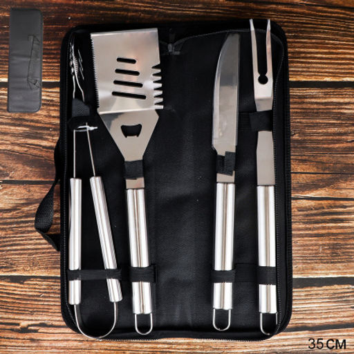 Набор для барбекю 4 предмета в чехле / YS-25 /уп 12/ - Галеонтрейд фото 3