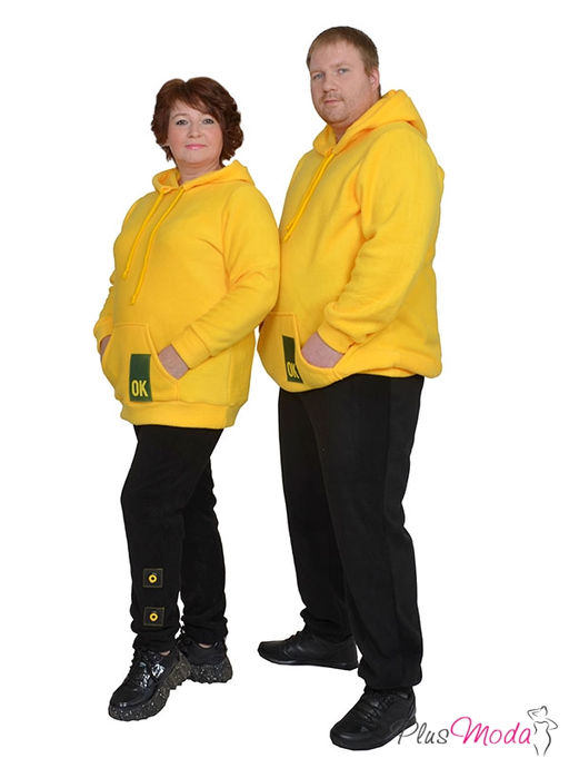 Толстовка Модель №773 размеры 44-84 - Plusmoda фото 7