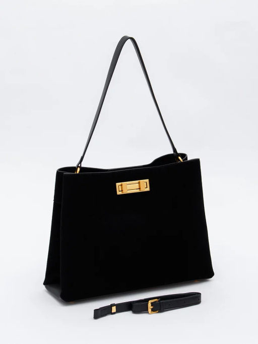 Сумка 1087MF black Polina&Eiterou