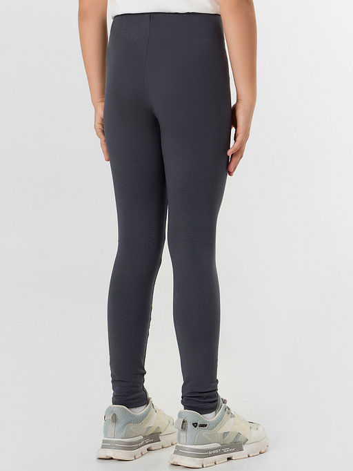 Легинсы для девочек в сером цвете - Mark formelle фото 2