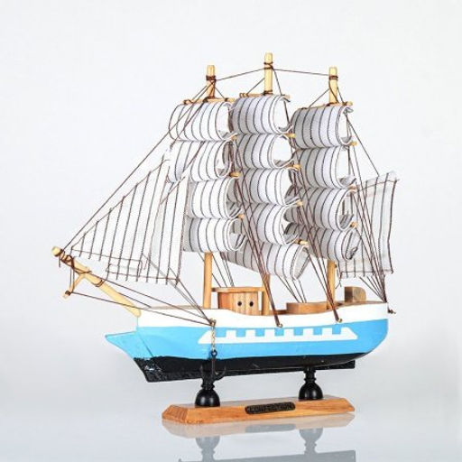Макет парусного корабля 23х23 см / SH024MP /уп 48/ - Галеонтрейд фото 3