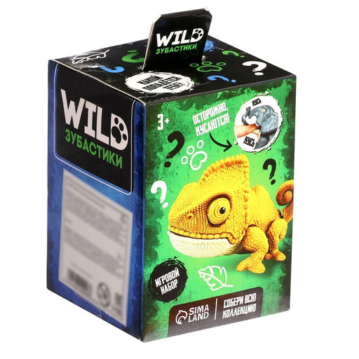 Игрушка - сюрприз Wild. Зубастики, 1 фигурка, подвижные детали, МИКС - Woow toys фото 12