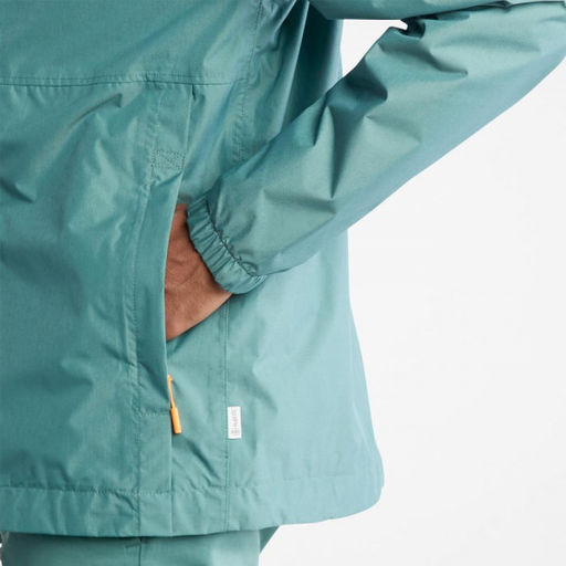 Мужская куртка Timberland Jacket Outdoor Heritage Packable Shell WR зеленая фото 4