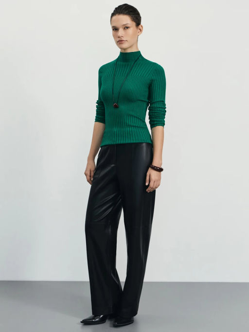 Вязаный лонгслив из вискозы / Zarina