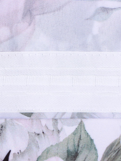 Комплект штор для кухни с подхватами Этель Пионы 145?180 см-2 шт., 100% п/э