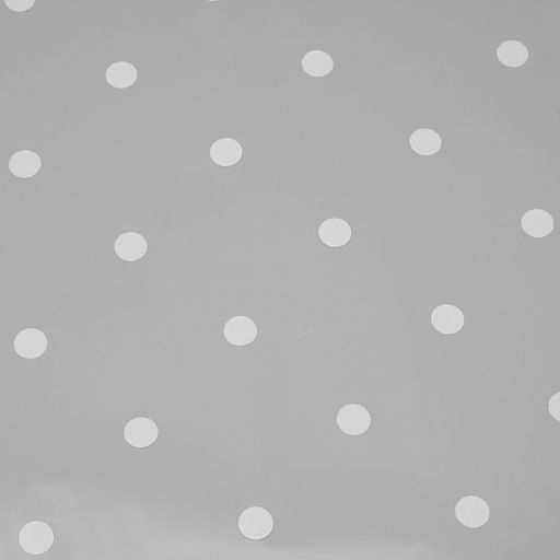 Пленка для цветов «Горошины», белые, 0.7×7.6 м, 40 мкм, 200 г