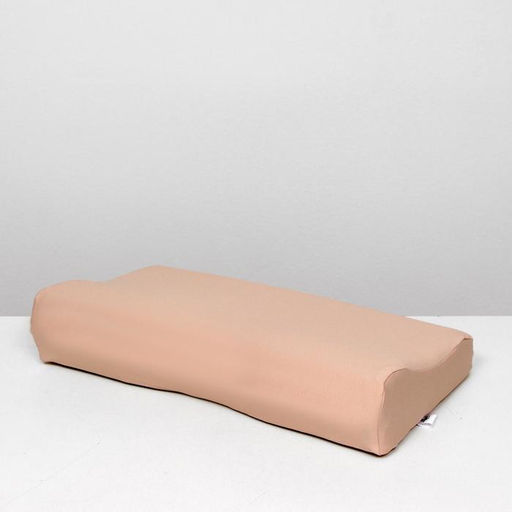 Подушка ортопедическая НТ-ПС-05 «Антихрап», для взрослых, с эффектом памяти и выемкой под плечо, 54×32 см, валики 11/6 см