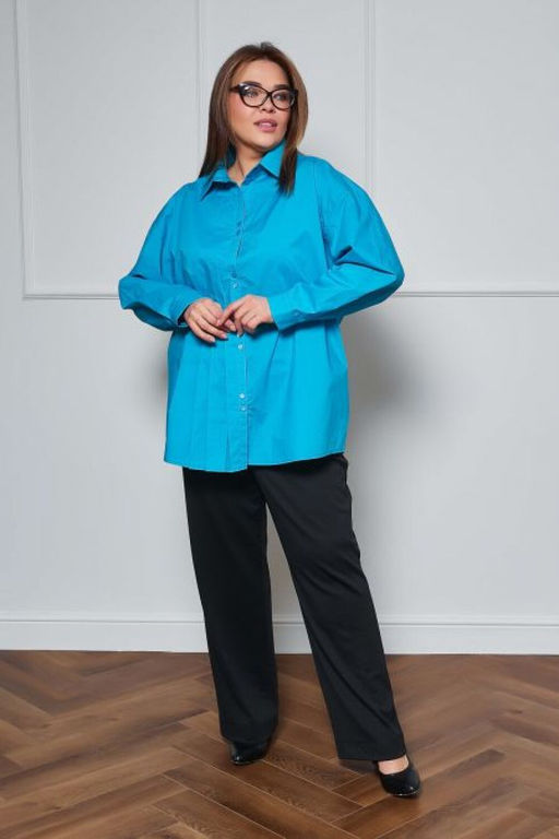 Рубашка Luxury Moda 1408 бирюзовый