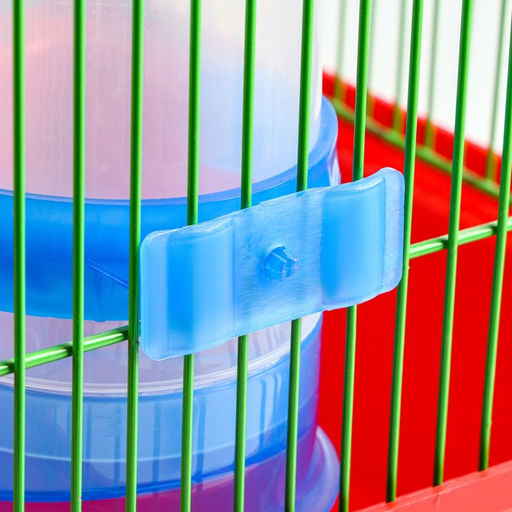 Поилка для птиц 500 мл, микс цветов - Пижон фото 7