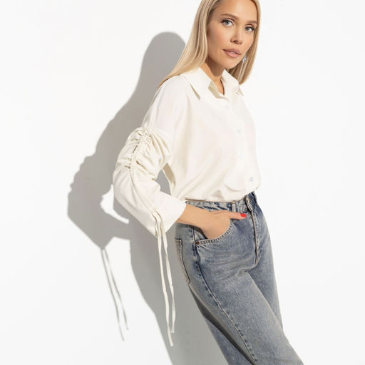 Блуза Успешный фэшн (milk) - Charutti фото 4