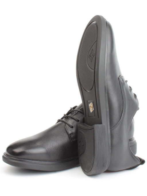 03-DYL59-1 BLACK Полуботинки женские (натуральная кожа) - Фабричный китай фото 11