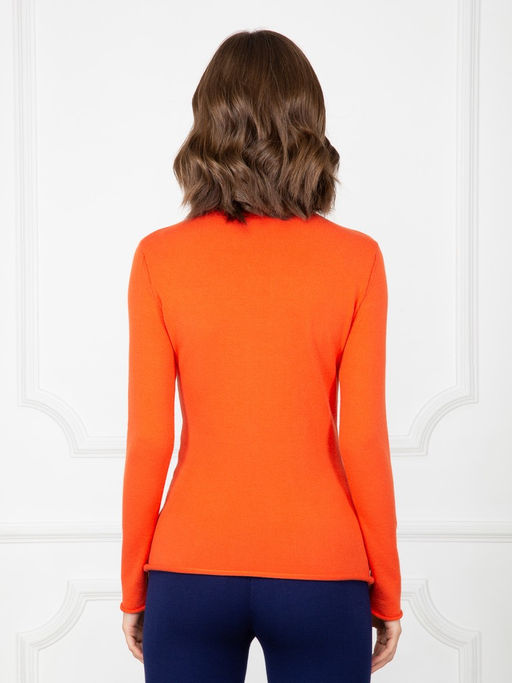 Водолазка женская ZZ-05002 orange - Eleganzza фото 3