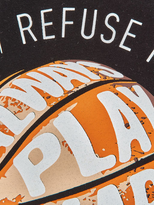 Лонгслив для мальчика детская одежда спорт UD 6695 черный - Mini maxi фото 5