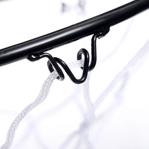 Баскетбольное кольцо с щитом Настоящий мастер, мяч и насос в наборе, диаметр мяча 15 см, кольца 25 см - Simaland фото 11