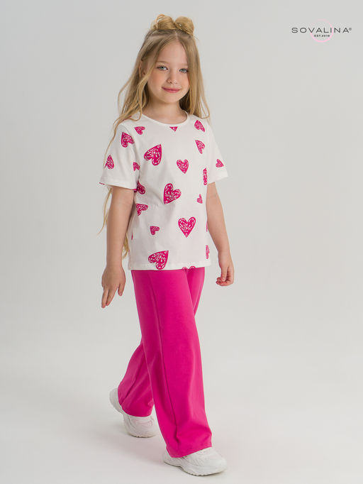 Костюм Лето разбитое сердце-фуксия - Sovalina фото 12