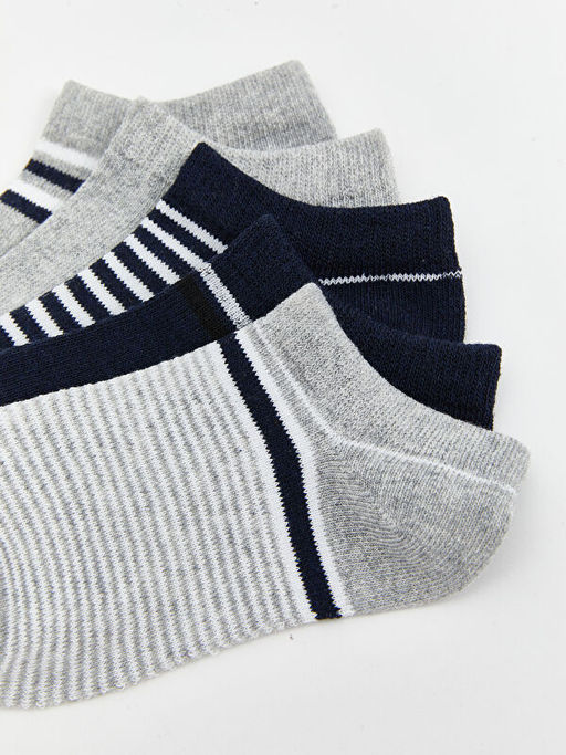 ?izgili Erkek ?ocuk Patik ?orap 5li