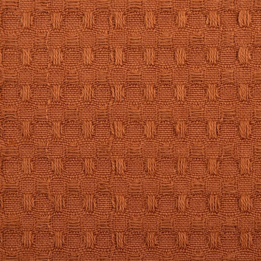 Набор кухонных полотенец Доляна, цвет коричневый, 35х60см-2шт, 100% хлопок, вафля, 220 гр/м2  фото 3