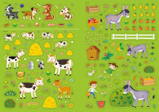600 наклеек. Домашние животные - Робинс фото 6