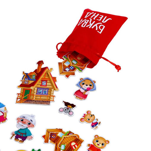 Магнитная книжка-игрушка Сказки, 8 стр. - Буква-ленд фото 10