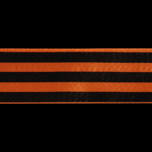 Лента «Георгиевская» атласная, 25 мм, 23 ± 1 м