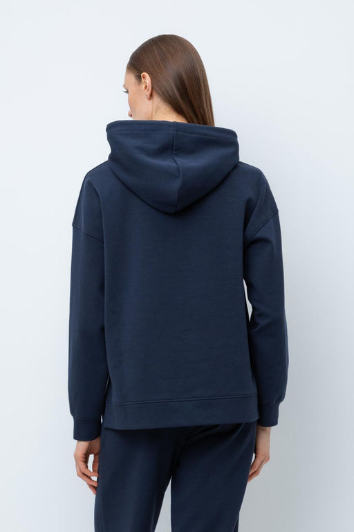 Джемпер Very Neat ЕВТ 3193 из трикотажа интерлок индиго  фото 4