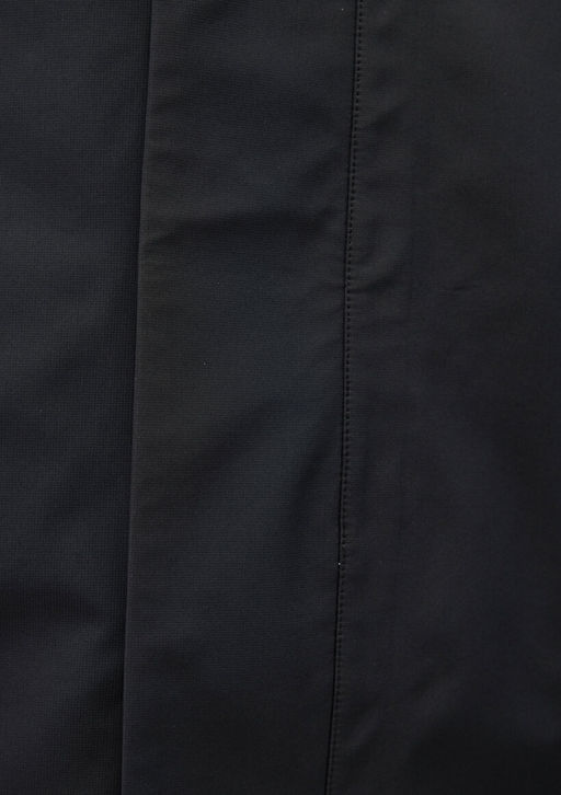 Siyah Kapusonlu Uzun Ceket - Mavi фото 12